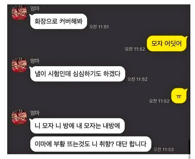 어머니의 강등급 비꼬기.jpg | 인스티즈