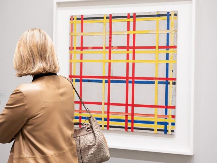 75년간 거꾸로 전시된 몬드리안 작품 | 인스티즈