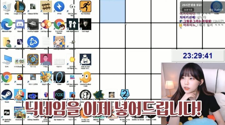 하다하다 바탕화면까지 파는 스트리머 우정잉.jpg | 인스티즈