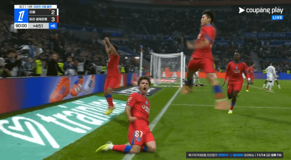[Ligue 1] 이강인, 리그 1호 도움.gif | 인스티즈