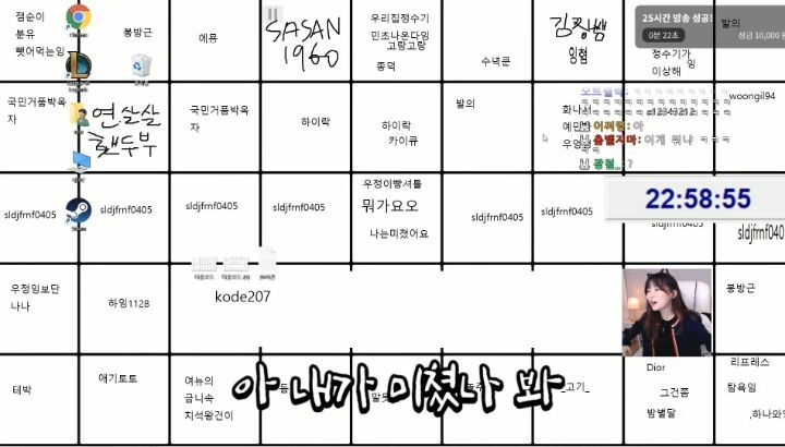 하다하다 바탕화면까지 파는 스트리머 우정잉.jpg | 인스티즈