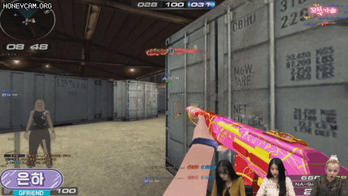 여자친구 vlive 서든어택 방송.gif | 인스티즈
