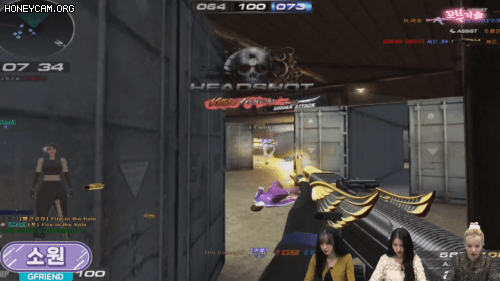 여자친구 vlive 서든어택 방송.gif | 인스티즈