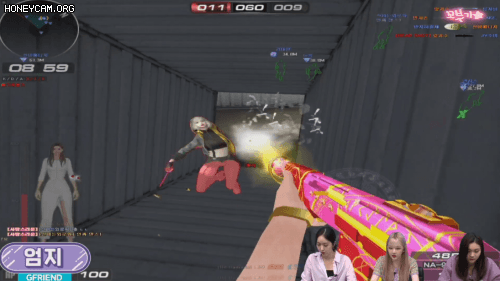 여자친구 vlive 서든어택 방송.gif | 인스티즈