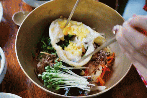 된장찌개 + 비빔밥.gif | 인스티즈