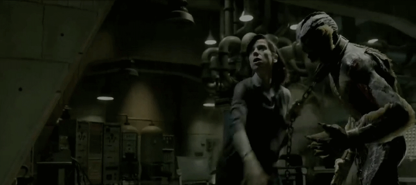 고대의 물고기 신과 사랑의 빠진 여자.gif | 인스티즈