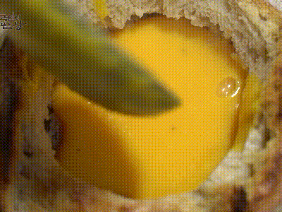 한국인의밥상 늙은호박수프 빵.gif | 인스티즈