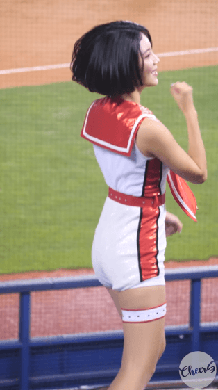 정유민 치어리더.gif | 인스티즈