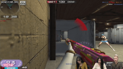 여자친구 vlive 서든어택 방송.gif | 인스티즈