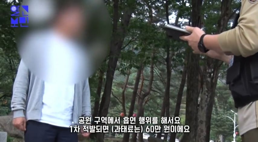 국립공원 담배 피다 걸린 흡연자 마인드.jpg | 인스티즈