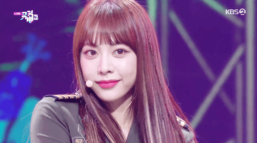 오늘자 브레이브걸스 뮤뱅 엔딩.gif | 인스티즈