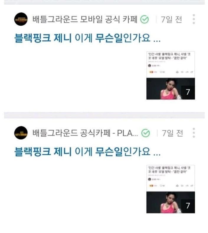 YG가 정말 고소를 해야 할 거 같은 심각한 블랙핑크 역바이럴 | 인스티즈