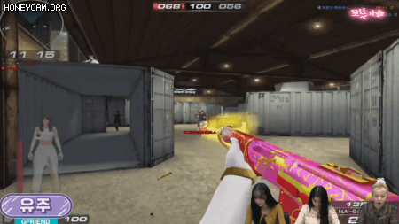 여자친구 vlive 서든어택 방송.gif | 인스티즈