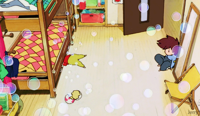 특유의 몽환적인 분위기가 너무나 좋았던 디지몬 에피소드.gif | 인스티즈