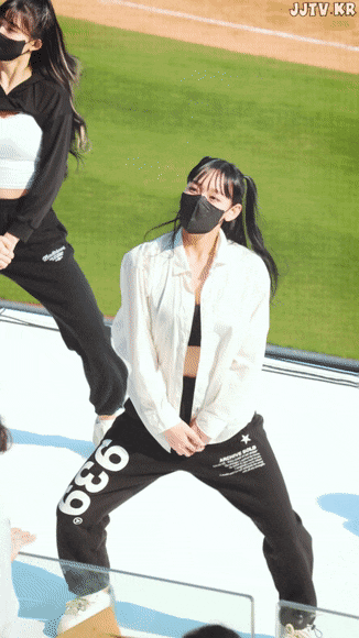 노제 빙의한 정희정 치어리더.gif | 인스티즈