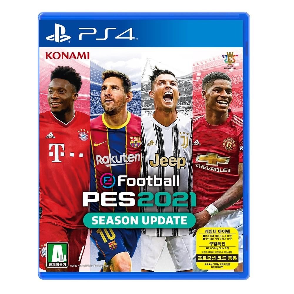 위닝2021 (PES2021) 출시 - ☆ ··· 하프타임 - 樂soccer