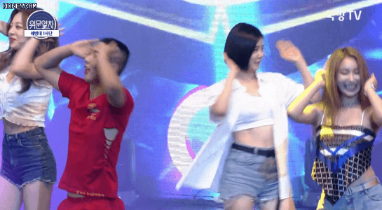 브레이브걸스 롤린이 역주행하면서 똥줄타는 사람들.gif | 인스티즈
