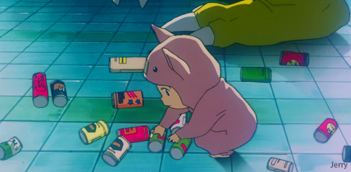 특유의 몽환적인 분위기가 너무나 좋았던 디지몬 에피소드.gif | 인스티즈