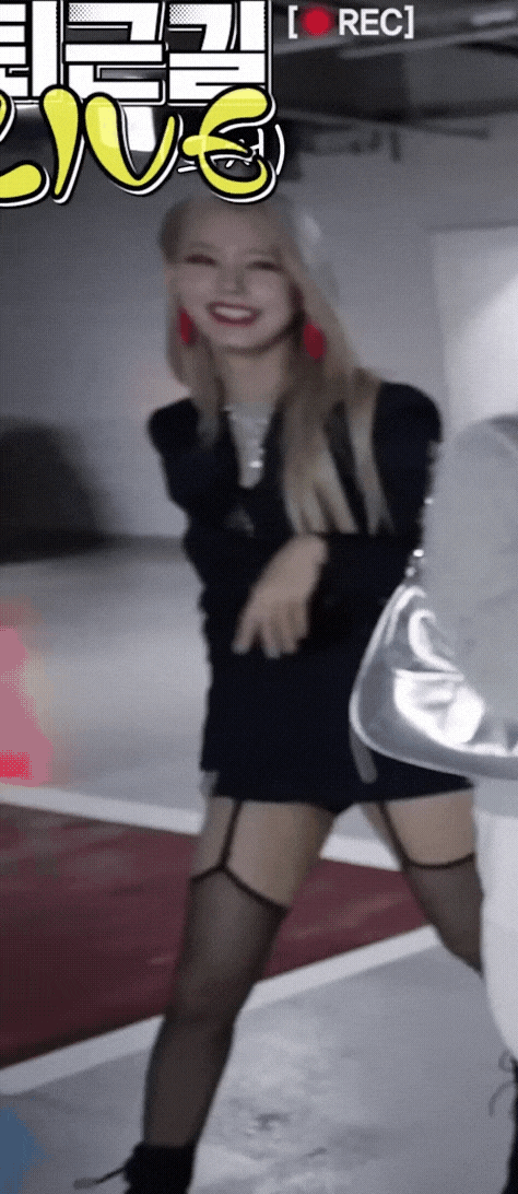 가터벨트 (여자)아이들 미연.gif | 인스티즈