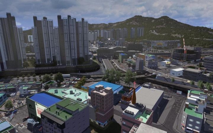 어느 디시인이 게임으로 한국도시를 구현한 퀄리티 수준 | 인스티즈