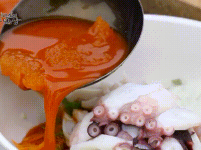 강원도 고성군 문어 물회.gif | 인스티즈