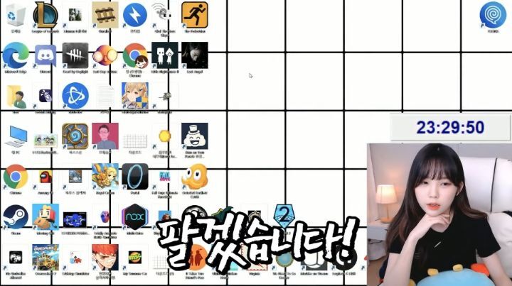 하다하다 바탕화면까지 파는 스트리머 우정잉.jpg | 인스티즈