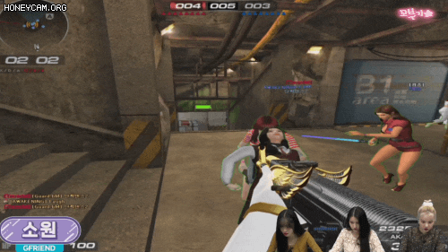 여자친구 vlive 서든어택 방송.gif | 인스티즈