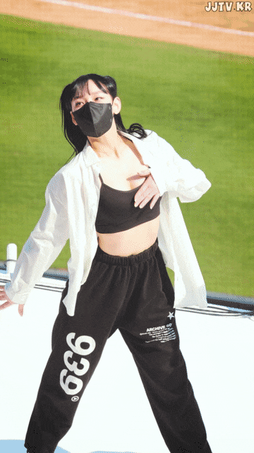 노제 빙의한 정희정 치어리더.gif | 인스티즈