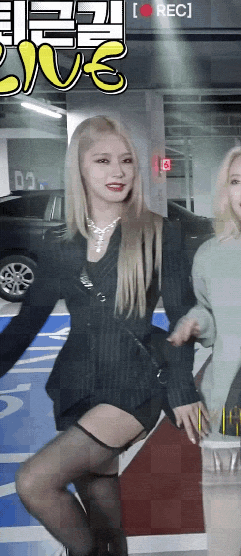 가터벨트 (여자)아이들 미연.gif | 인스티즈