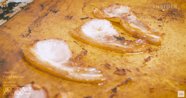 영국식 베이컨의 제조과정.gif | 인스티즈