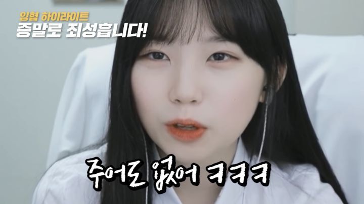 이쁘긴 진짜 이쁜데 킹받게하는 스트리머 우정잉.jpg | 인스티즈