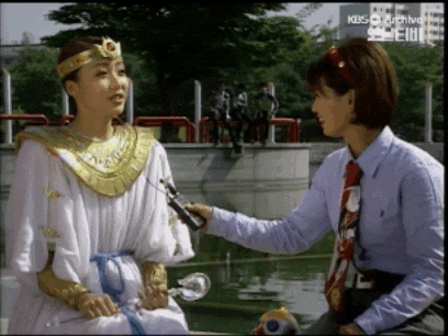 지구용사 벡터맨 메두사&레디아 공주.gif | 인스티즈