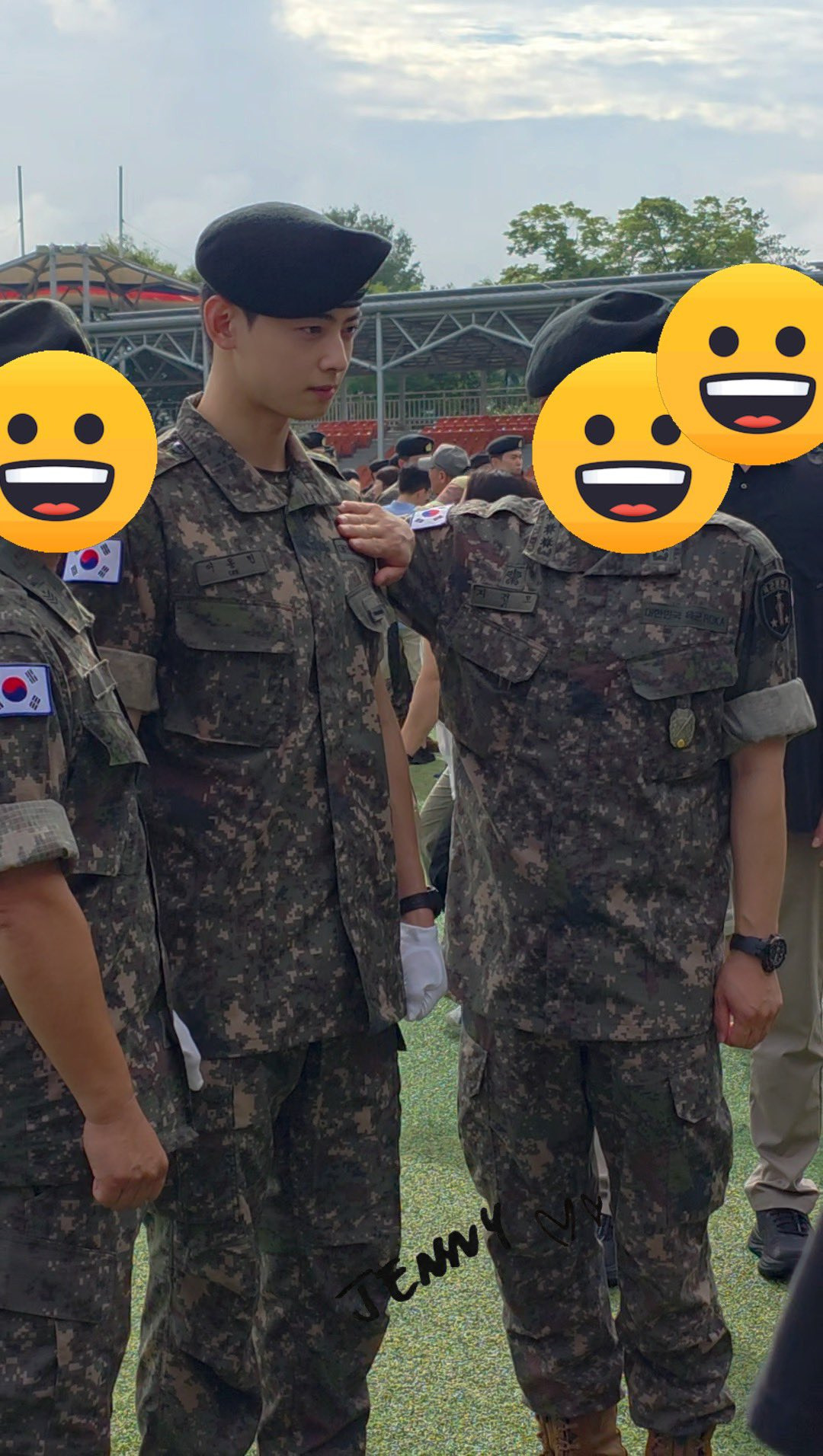 훈련병 아버지가 찍은 차은우.jpg | 인스티즈