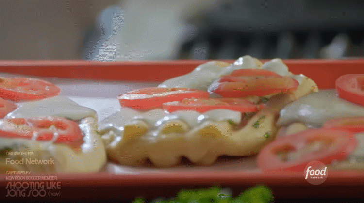 마르게리타 & 프로슈토 피제테 만들기.gif | 인스티즈