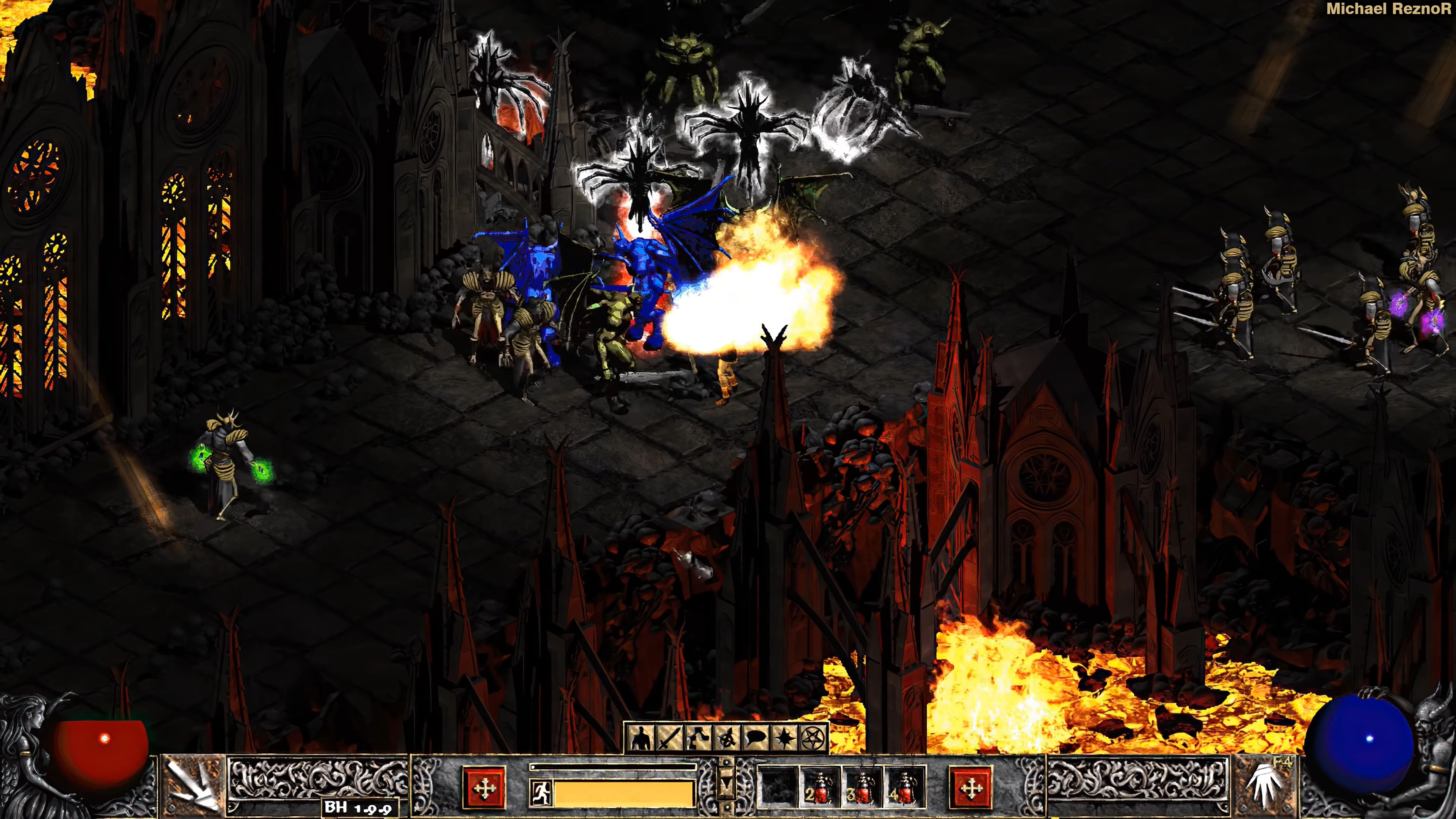 디아블로2 화면을 4K 60fps까지 올린 외국 유저.jpg | 인스티즈