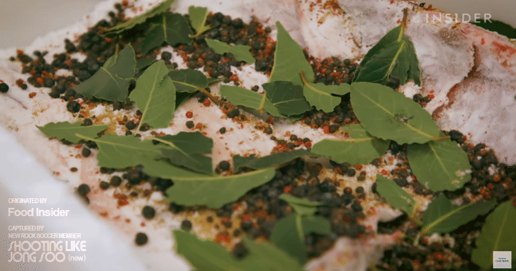 영국식 베이컨의 제조과정.gif | 인스티즈