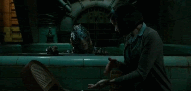 고대의 물고기 신과 사랑의 빠진 여자.gif | 인스티즈