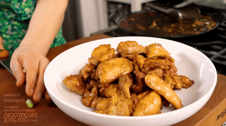 간장버터 닭구이 만들기.gif | 인스티즈