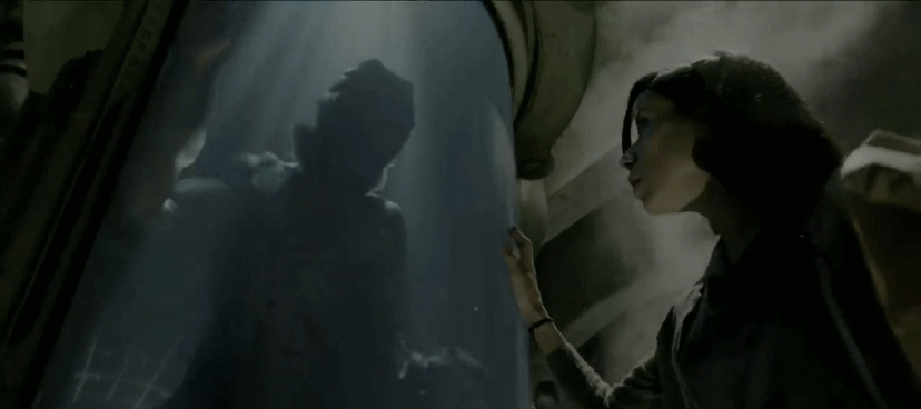 고대의 물고기 신과 사랑의 빠진 여자.gif | 인스티즈