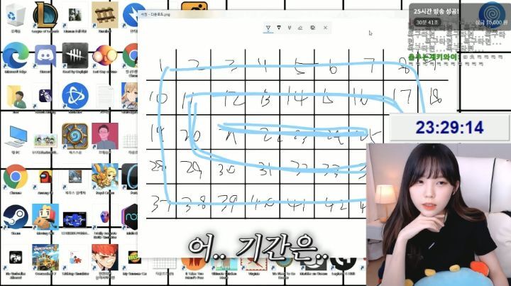 하다하다 바탕화면까지 파는 스트리머 우정잉.jpg | 인스티즈