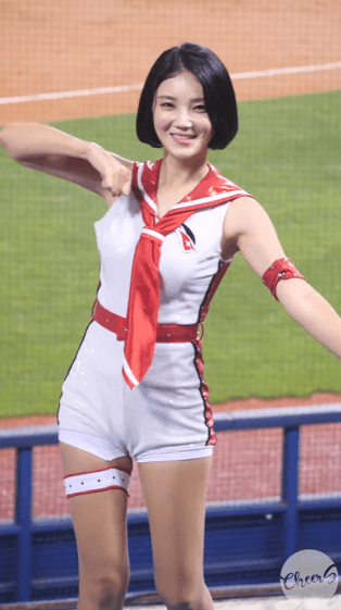 정유민 치어리더.gif | 인스티즈