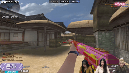 여자친구 vlive 서든어택 방송.gif | 인스티즈