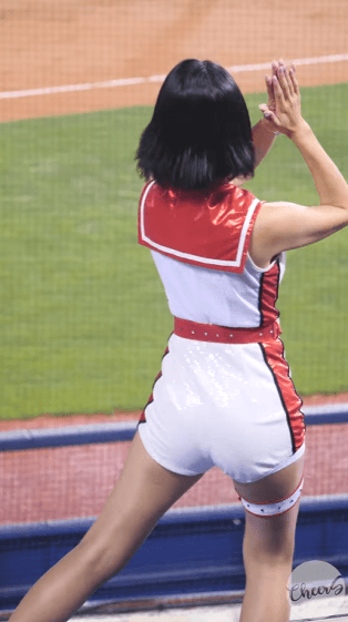 정유민 치어리더.gif | 인스티즈