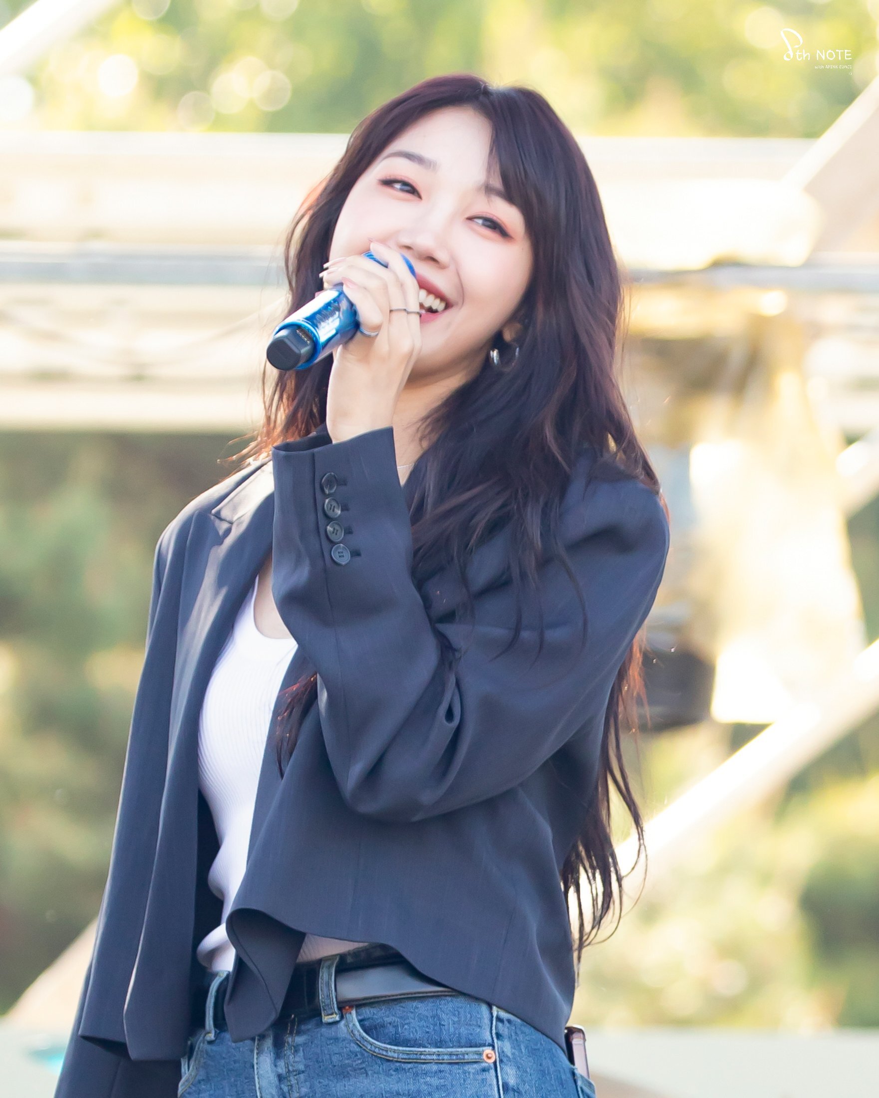 페스티벌에서 물마시다 레전드 찍은 정은지 | 인스티즈