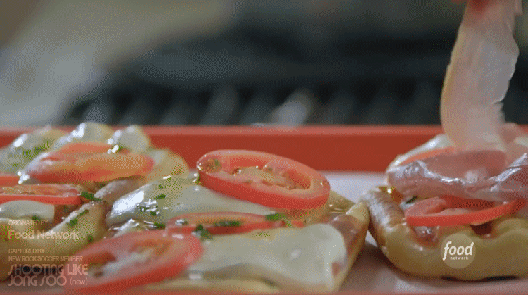 마르게리타 & 프로슈토 피제테 만들기.gif | 인스티즈