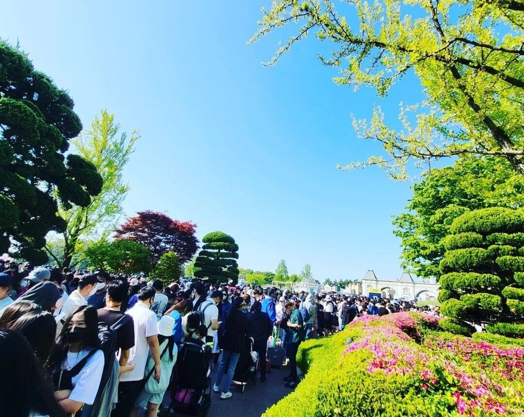 어린이날 에버랜드 오픈런 대기열ㄷㄷㄷ | 인스티즈