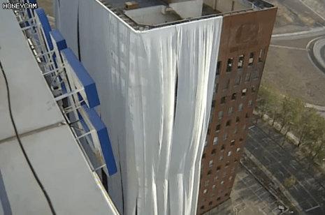 1994년 여의도 라이프빌딩 폭파 철거장면.gif | 인스티즈