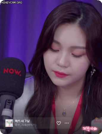 네이버나우 어벤걸스 보이는 오디오 여자친구 엄지.gif | 인스티즈