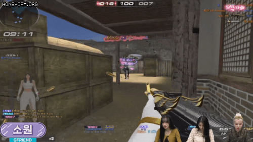 여자친구 vlive 서든어택 방송.gif | 인스티즈