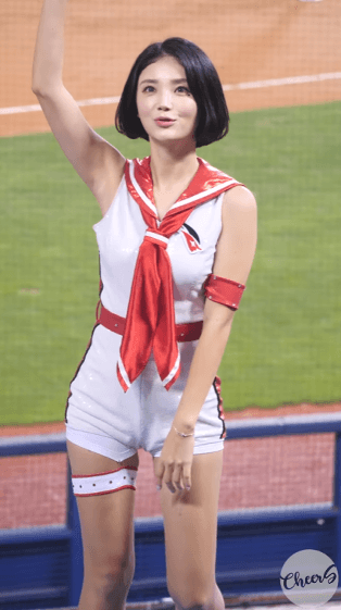 정유민 치어리더.gif | 인스티즈